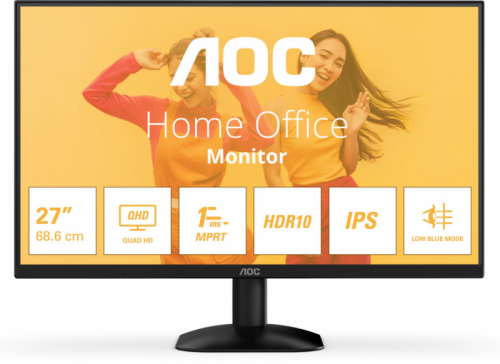 Monitor AOC Q27B35E (27" /IPS /75Hz /2560 x 1440 /Czarny)