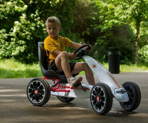 Gokart na pedały Abarth White
