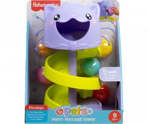 Fisher Price HTW92  Kocia Wieża z Piłeczkami