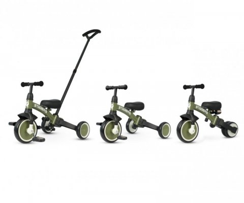 Qplay Rowerek Trójkołowy Stager 3w1 Green