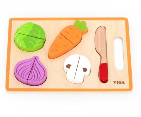 Viga 44790 Zabawa w krojenie – kolorowe warzywa
