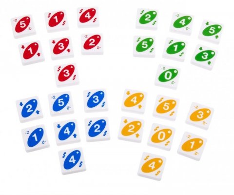 Mattel HPF82 Gra Uno Quatro