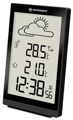 Stacja meteorologiczna Bresser TemeoTrend ST RC, czarna