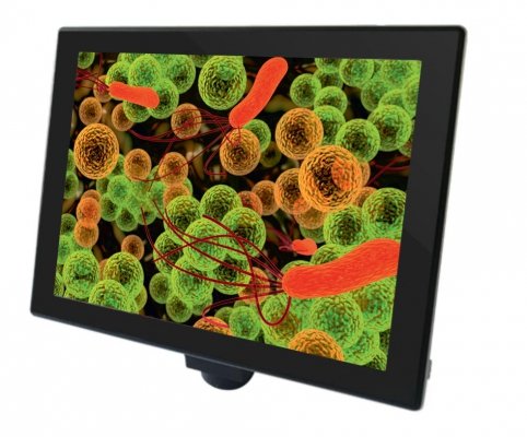 Aparat cyfrowy fotograficzny Levenhuk MED 5M z wyświetlaczem LCD 9,4&quot; do mikroskopów