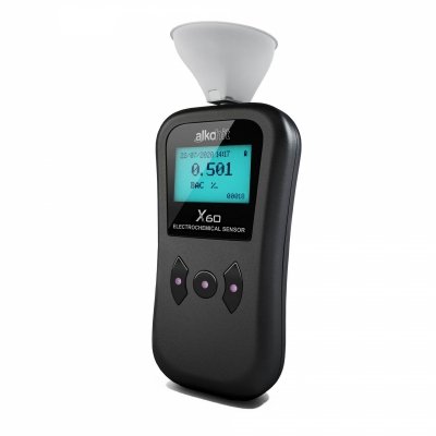 Alkomat Alkohit X60 w skrzyneczce plastikowej