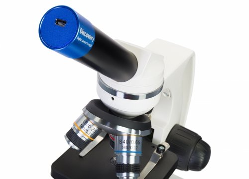 Mikroskop Levenhuk Discovery Femto Polar z książką