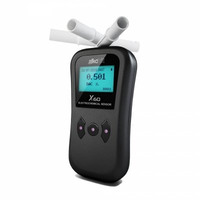 Alkomat Alkohit X60 w skrzyneczce plastikowej