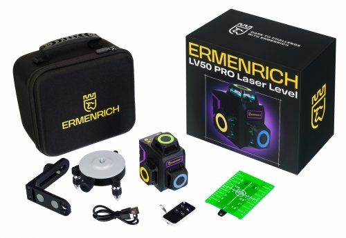 Poziomica laserowa Ermenrich PRO LV50