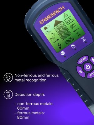 Detektor kołków Ermenrich Ping SM60