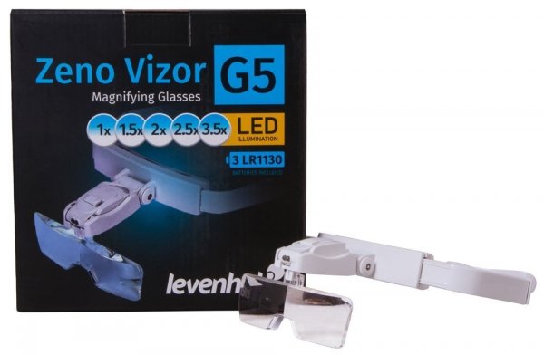 Okulary powiększające Levenhuk Zeno Vizor G5