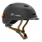 MANHATTAN Kask miejski 57-61 cm światła LED czujnik upadku SOS czarny C20NEO-L-BLK 