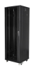 Szafy Lanberg FF01-6637-12B (37U; 19'' / 600mm / 600 mm; stojąca; Pełne, Szklane; 800 kg; kolor czarny) 