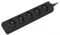 Listwa zasilająca LANBERG PS0-05E-0300-BK 