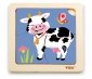 Viga 51313 Puzzle na podkładce - Krówka 