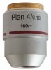 Obiektyw planarno-achromatycz<br />ny Levenhuk MED 4x 