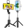 Kij do selfie z lampą statyw pilot bluetooth
