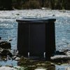 Wanna beczka do morsowania 320L – składana, przenośna, XXL