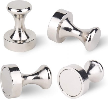 Magnesy neodymowe push pin mocne pionki na lodówkę 16 sztuk