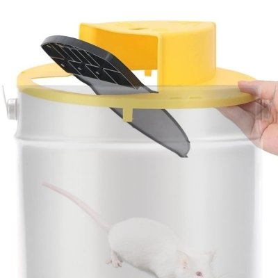 Humanitarna pułapka na myszy i szczury – żywołapka na wiadro XL