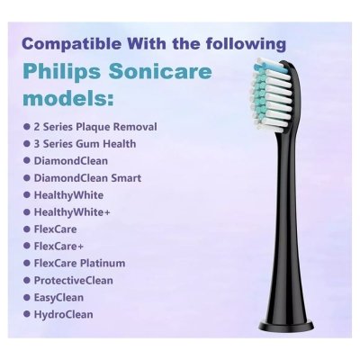 Końcówki do szczoteczki philips sonicare hx614-x zamiennik 8 sztuk
