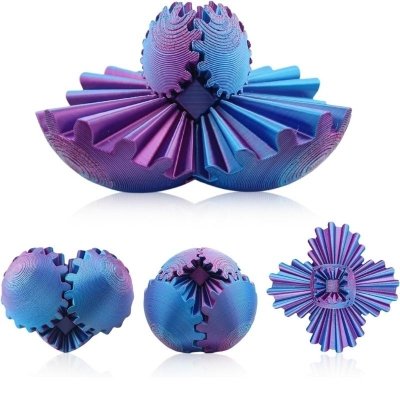 Zabawka antystresowa – koła zębate, zmienia kształt, redukuje stres