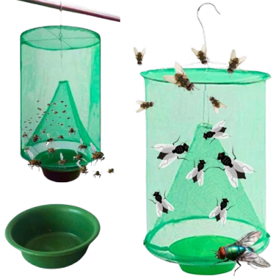 Pułapka na muchy i owady worek XXL zielona ekologiczna