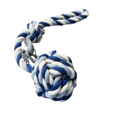 Szarpak dla psa sznur pleciony węzeł