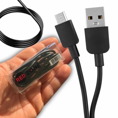 Kabel fast USB C czarny 1 m do szybkiego ładowania