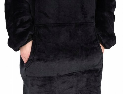 Bluza zimowa z kapturem oversize