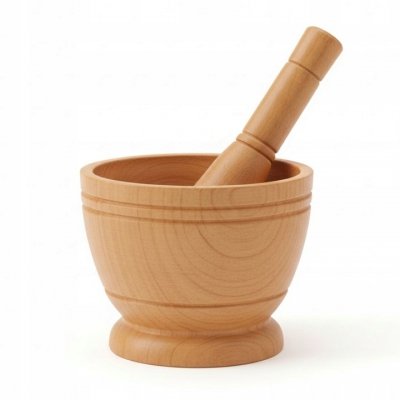 Moździerz kuchenny z tłuczkiem do rozdrabniania przypraw ziół