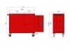 Wózek warsztatowy TRUCK z 7 szufladami i drzwiami PT-219-40