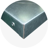 Blat warsztatowy blacha ocynk 1960x600x40 mm  
