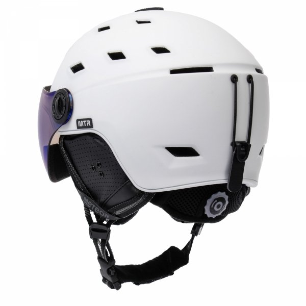 Kask Narciarski Meteor Glide M 55-58 cm Biały foto 3