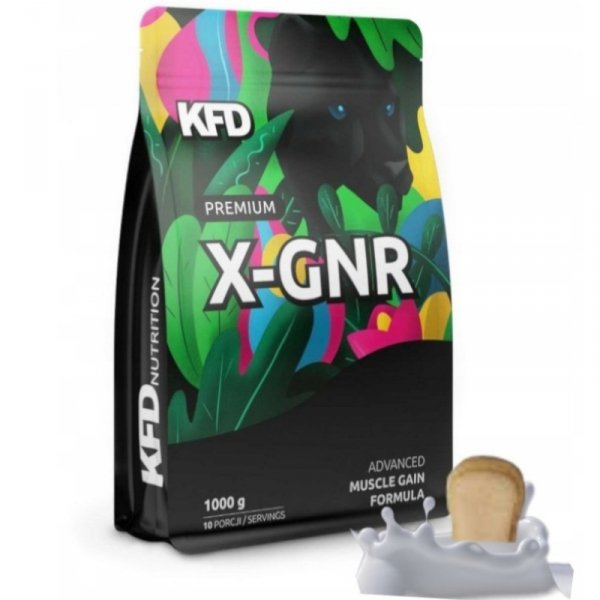 X-Gainer KFD Premium 1000 g Śmietankowo- Biszkoptowy