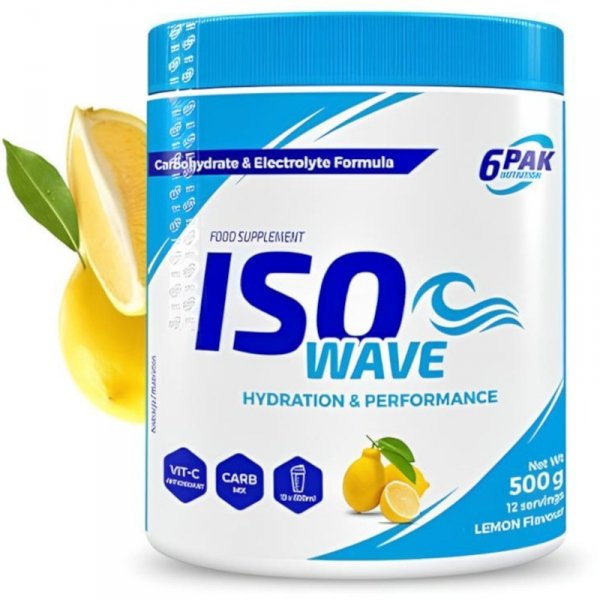  Iso Wave 6PAK 500g Cytryna
