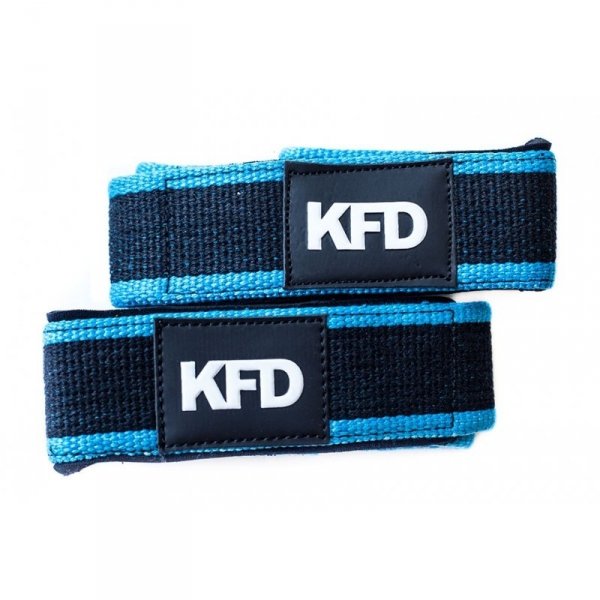 Paski usztywniające do martwych ciągów KFD Hand Wraps PRO Niebieskie