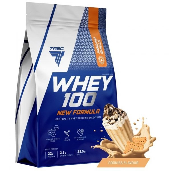 Trec Whey 100 New Formula 700g Ciasteczka