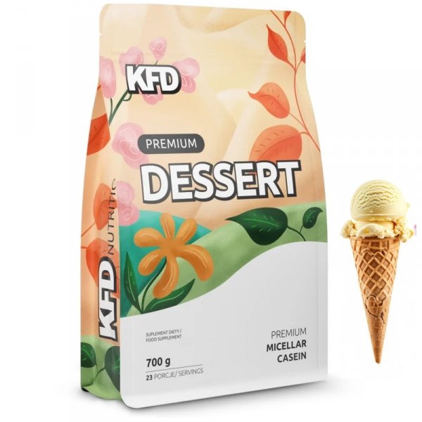 Białko KFD Premium Dessert 700 g Lody Tradycyjne