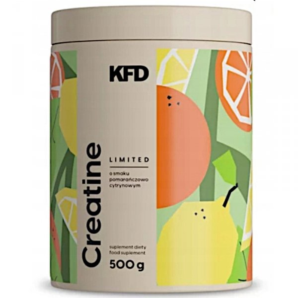 KFD Premium Creatine 500g Pomarańcza-Cytryna