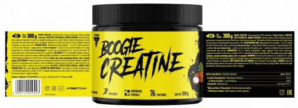 Informacja żywieniowa Trec Boogie Creatine 300g Tropikalna