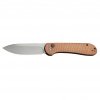 Nóż składany Civivi Button Lock Elementum C2103D brown micarta