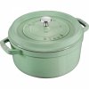 Garnek żeliwny Okrągły 3.8l Miętowy La Cocotte Staub