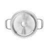 Garnek z pokrywką 3-warstwowy, stalowy - 3,1l / KitchenAid