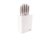 Gerlach 993 Modern - zestaw noży kuchennych (5szt.) w białym bloku