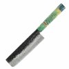 Dan Woo custom nóż Nakiri 18cm Damast T10 61HRC