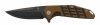 Womsi Falke nóż składany brown black G10 S90V