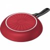 Patelnia Płytka 26 Cm Czerwona Caprera Ballarini