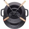 Zestaw Do Fondue 16 Cm, Czarny Staub