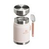 Stanley Termos obiadowy ze sztućcem CLASSIC 0,4 l Rose Quartz