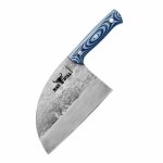 Samura nóż kuchnny Serb Mad Bull 180mm niebieska rączką